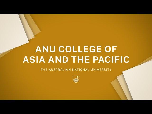 Life as a student at ANU College of Asia and the Pacific