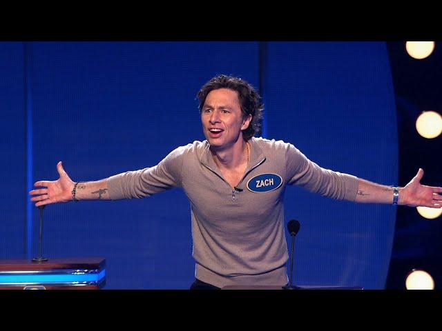 'Scrubs' Stars Zach Braff and Donald Faison Play Fast Money - Celebrity Family Feud