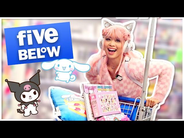 i BOUGHT EVERY SANRiO iTEM AT *FiVE BELOW!* Cinnamoroll, Kuromi, Hello Kitty! $$$