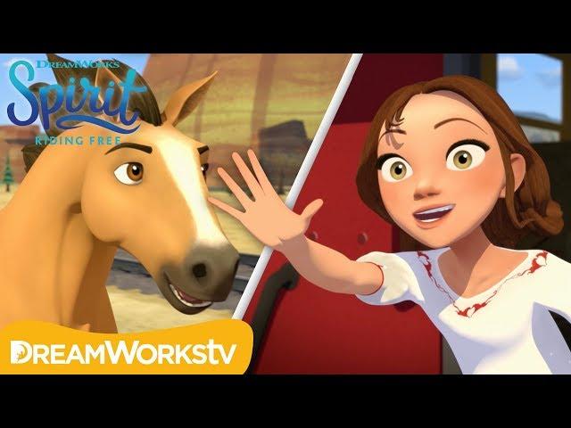 Lucky Goes to Boarding School | SPIRIT RIDING FREE | Netflix