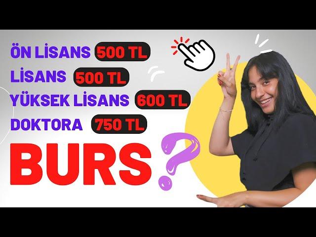 ÖNLİSANS, LİSANS, YÜKSEK LİSANS, DOKTORA BURS BAŞVURUSU | BURS VEREN KURUMLAR