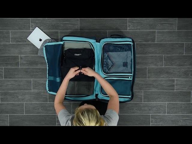 Surfanic Maxim Roller Bag 70L Turquoise SWX5001 208-805