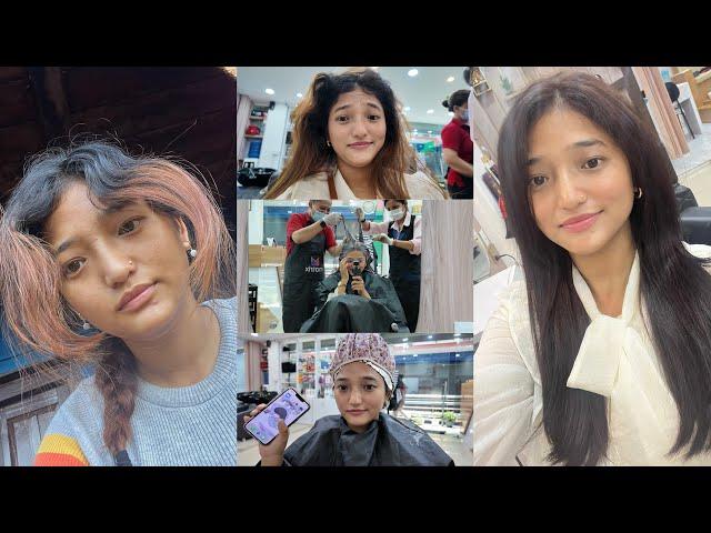 MUSKAN’S HAIR TRANSFORMATION VLOG! 2024 ~ NO ONE LIKED??? || it’s me Muskan ||