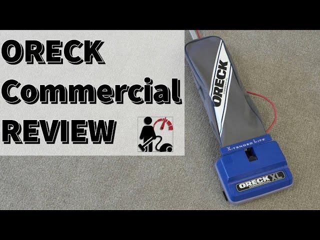 Oreck XL Commercial Vacuum Review & Test