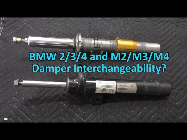 BMW 2/3/4 and M2/M3/M4 Damper Interchangeability?