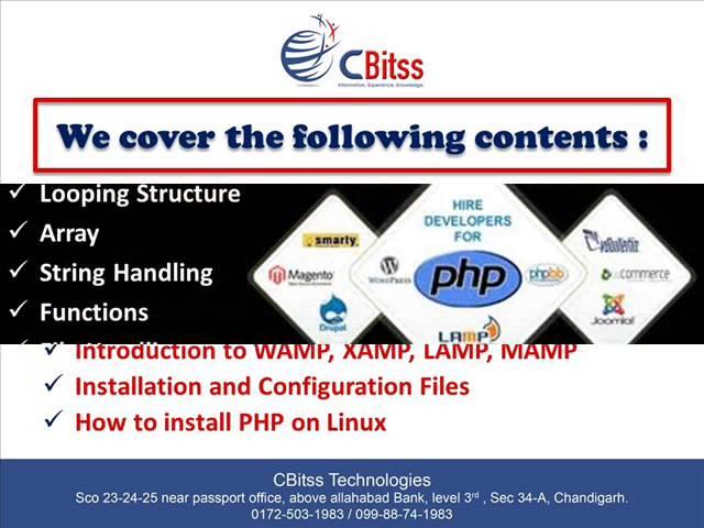 PHP Training in Chandigarh