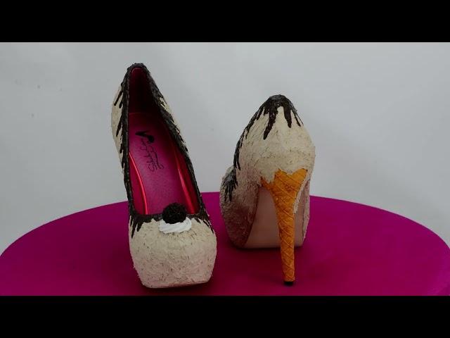 Bake A SHOE Ice Cream Heels Pumps