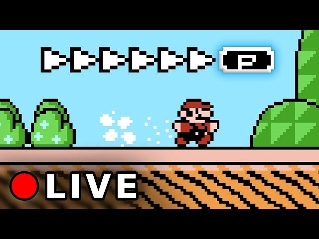 Mario 3 Warpless World Record Attempts PB 50:10 HAPPY MAR10 DAY!