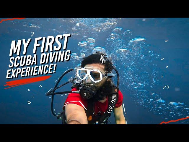 MY FIRST SCUBA DIVING EXPERIENCE! | #karachi