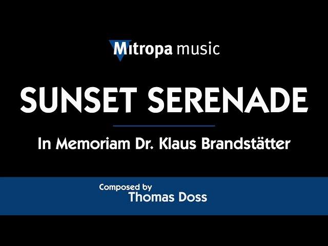 Sunset Serenade – Thomas Doss