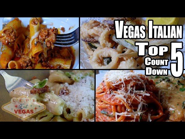 Top 5 Best Italian Restaurants in Las Vegas 