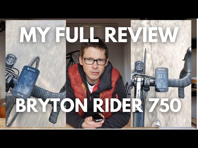 Bryton Rider 750 Bike GPS: My (Comprehensive) Review