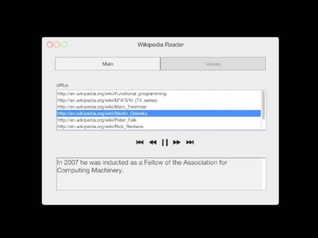 Wikipedia Reader (v0.1)