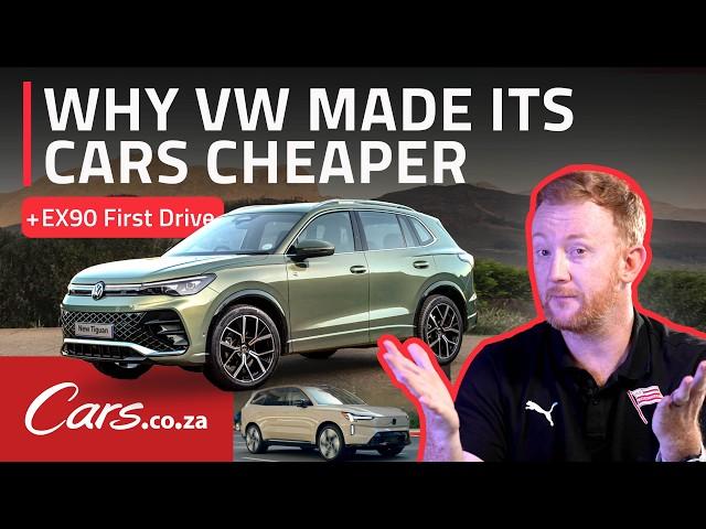 Volkswagen SA drops prices on new cars + All-new Volvo EX90 first drive