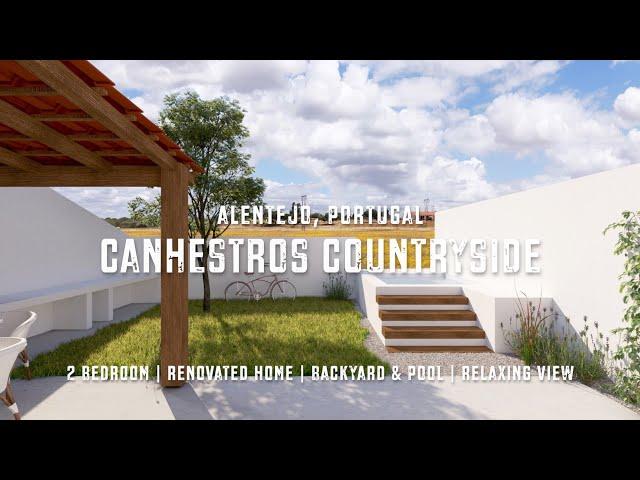 House T2 for Sale Canhestros Alentejo Portugal Countryside