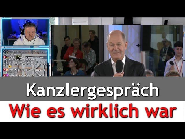 Kanzlergespräch? Wie es wirklich gewesen ist!