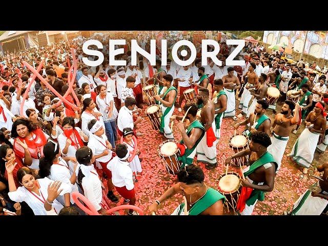 RED & reds നു വേണ്ടി ആറാടി  Seniorz Melam at Cheeramkulam Vela 2025 | Heavy Tune | Dance