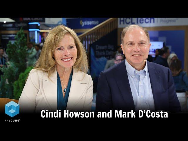 Cindi Howson, ThoughtSpot & Mark D'Costa, BNY Mellon | Data Cloud Summit 2024