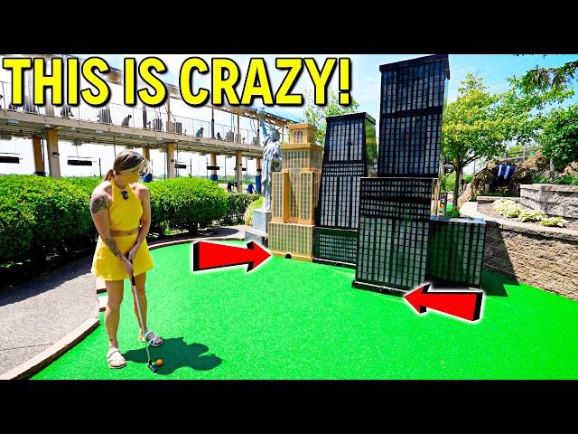 We Have Never Seen A Mini Golf Course Like This!