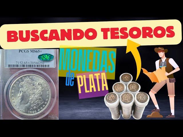 Buscando Tesoros entre Monedas de Plata, Rollos de Centavos y Moneda para la Colección - Valiosa?