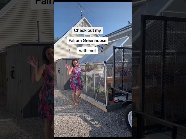 Welcome to my greenhouse! #amazon #amazonfinds #outdoors #garden #greenhouse