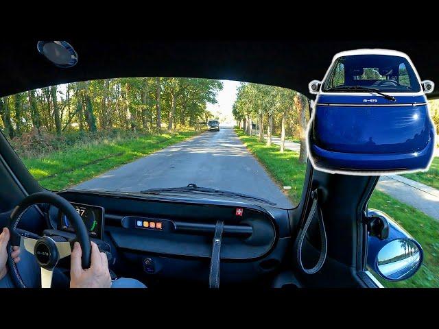 2023 Microlino POV Test Drive | Electric 12.5 kW and 89 Nm