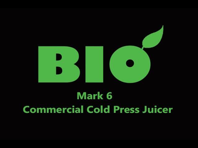 BIO Mark 6 Commercial Cold Press Juicer