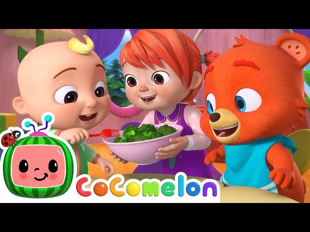 Yes Yes Vegetables (Baby Animal Version) | CoComelon Nursery Rhymes & Kids Songs