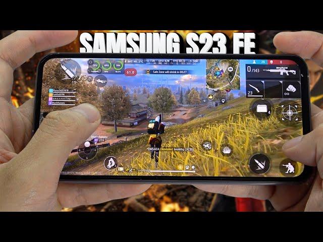 Samsung Galaxy S23 FE test game Free Fire 2024 | Exynos 2200