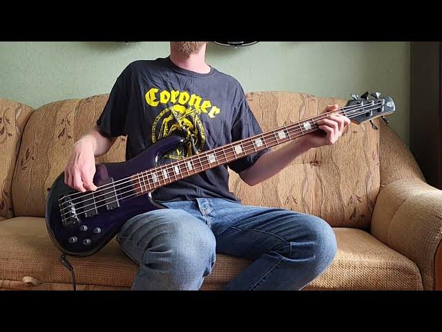 Grin (Nails Hurt) by Coroner - bass playthrough