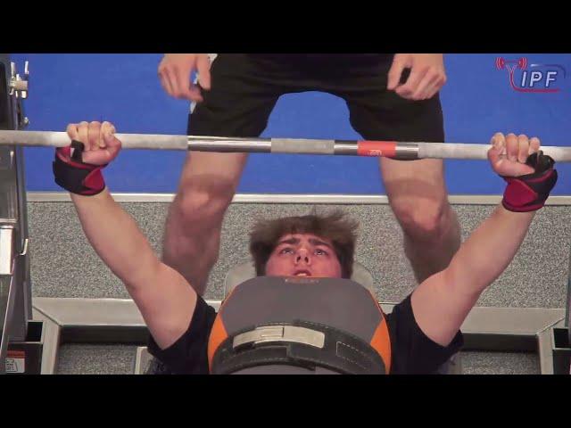  LIVE: Men Sub-Junior 83-120+kg Classic - 2025 World Bench Press Championships