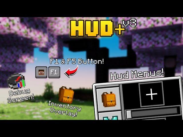 HUD+ V3 Release | MCPE | 1.21.30+