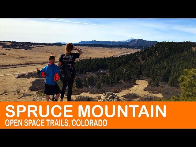 Hiking the Spruce Mountain Open Space, Colorado