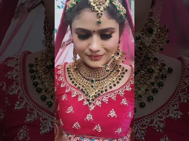 Bridal eye makeup tutorial step by step 🩷 book now -7770000372