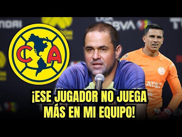 JARDINE SENTENCIA: 'MALAGÓN NO JUEGA MÁS conmigo' - CRISIS en las ÁGUILAS! noticias club america hoy