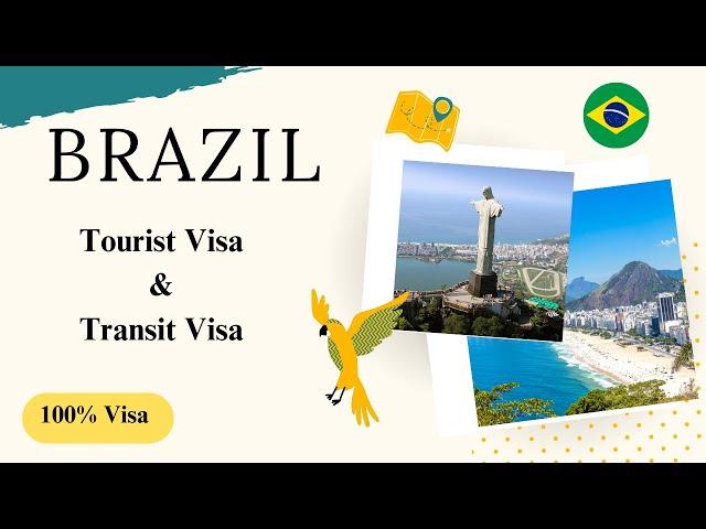 Brazil Jane Ka Easy Process Kya Hai! Brazil Tourist Visa! Brazil Visa Ke Liye Kya Documents Chiye?