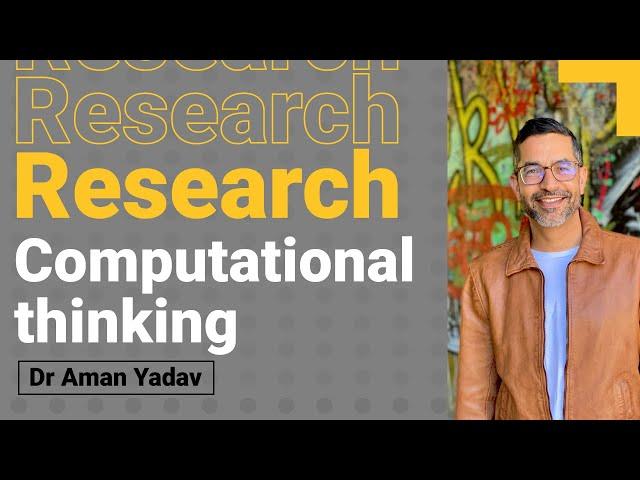 Computational thinking in primary school: Beyond CS – Aman Yadav | Computing education research