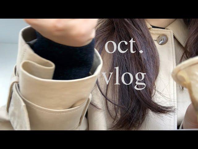 오브 브이로그 | 크로우캐년 컵. 성수동 코타티. 퇴근 후 택배 언박싱.바버 barbour