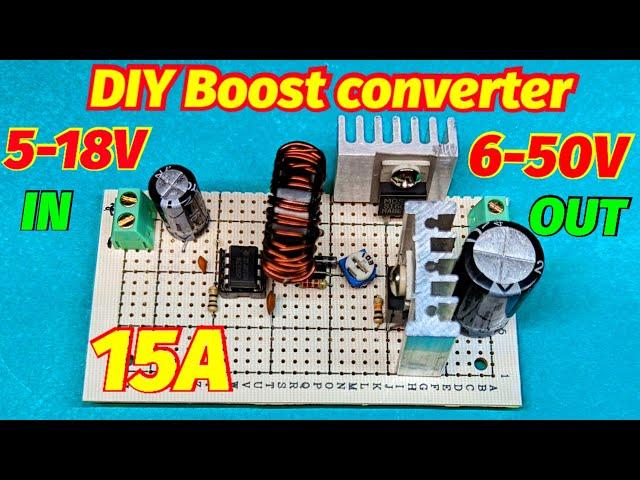 DIY Boost Converter Circuit Using IC555