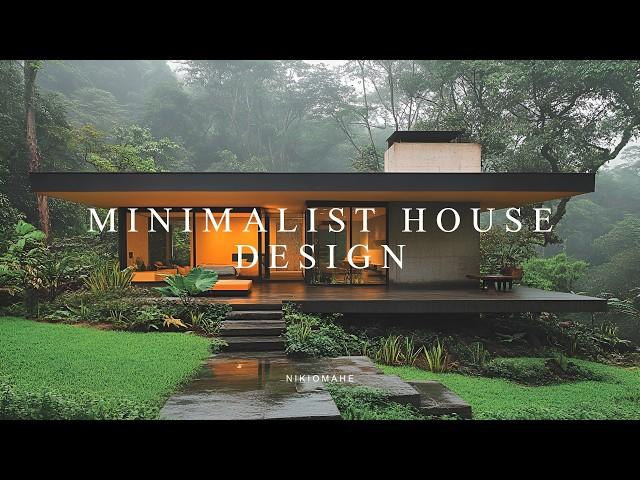 Minimalist House Design Beauty Nature Sanctuary, Exploring Architectural Masterpieces the World