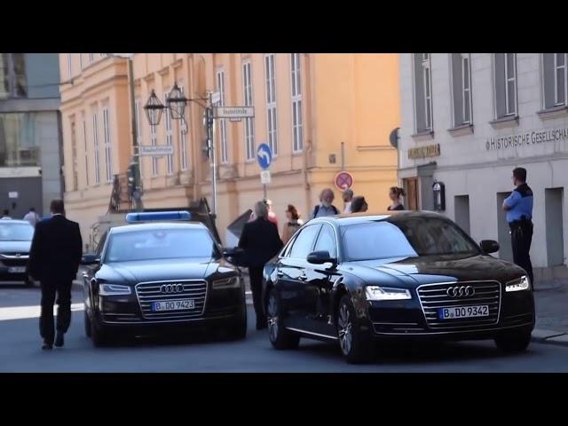 Avrupa'nın en zengin ülkesinin lideri Angela Merkel evinden çıkıp işe gidiyor