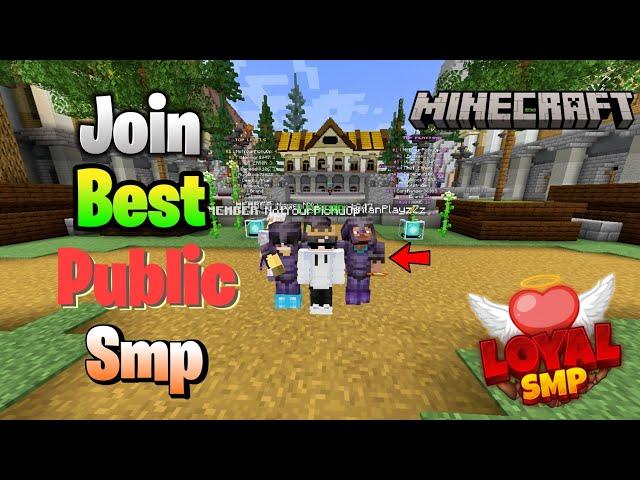  Join Best Lifesteal Public Smp Server For Minecraft  | Java + PE | 24/7 Online | Free To Join ️