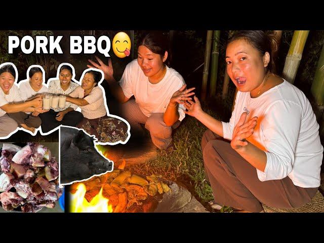 Pork BBQ#bbq #pork #villagevlog #food #rurallife #cooking #recipe #foodie