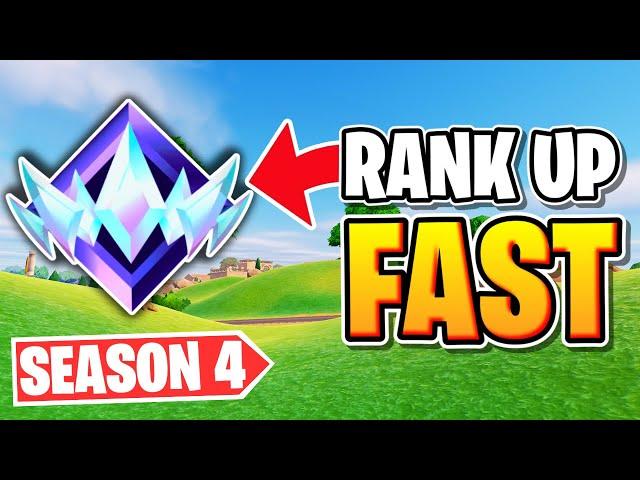 How To RANK UP FAST in Fortnite Chapter 5 Season 4! (REACH UNREAL RANK!) | Tips & Tricks