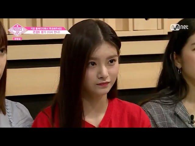 왕이런 Wang Yiren 프로듀스48 PRODUCE 48 Ep.9 ALL CUT