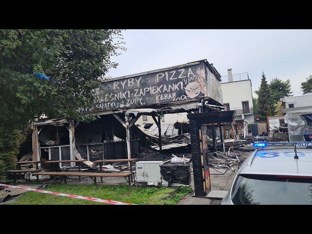 Pożar we Władysławowie 16.07.2024