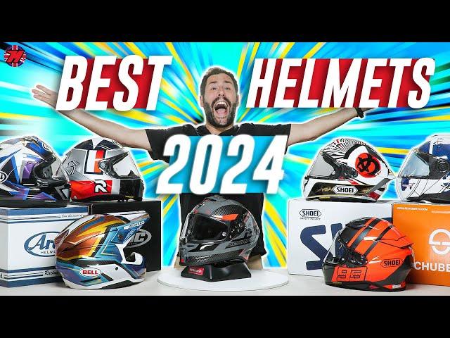 The 5 best MOTORCYCLE HELMETS  you can BUY in 2024 