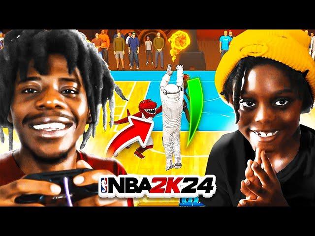 Nba 2K24 but my 8 year old brother talks while I play… *Part 3*