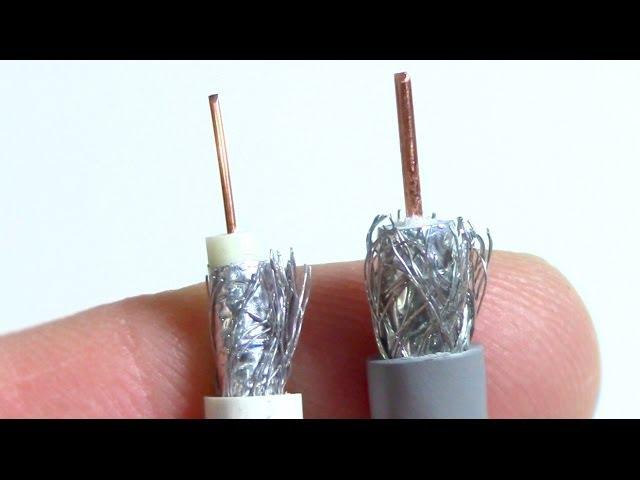 The difference between RG59 & RG6 coax cables