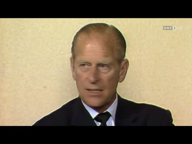 Prinz Philip spricht Deutsch / Prince Philip speaking German (1984)